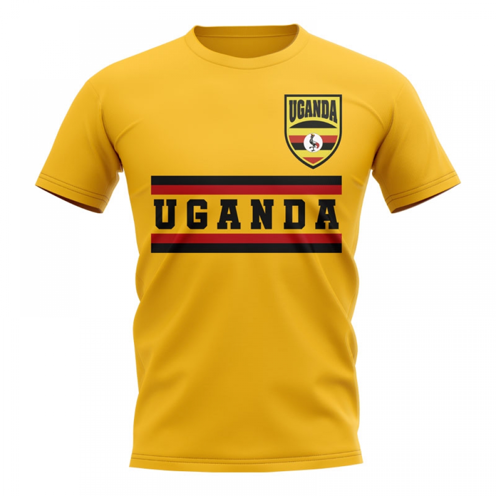 Click to view product details and reviews for Uganda Core Football Country T Shirt Yellow.