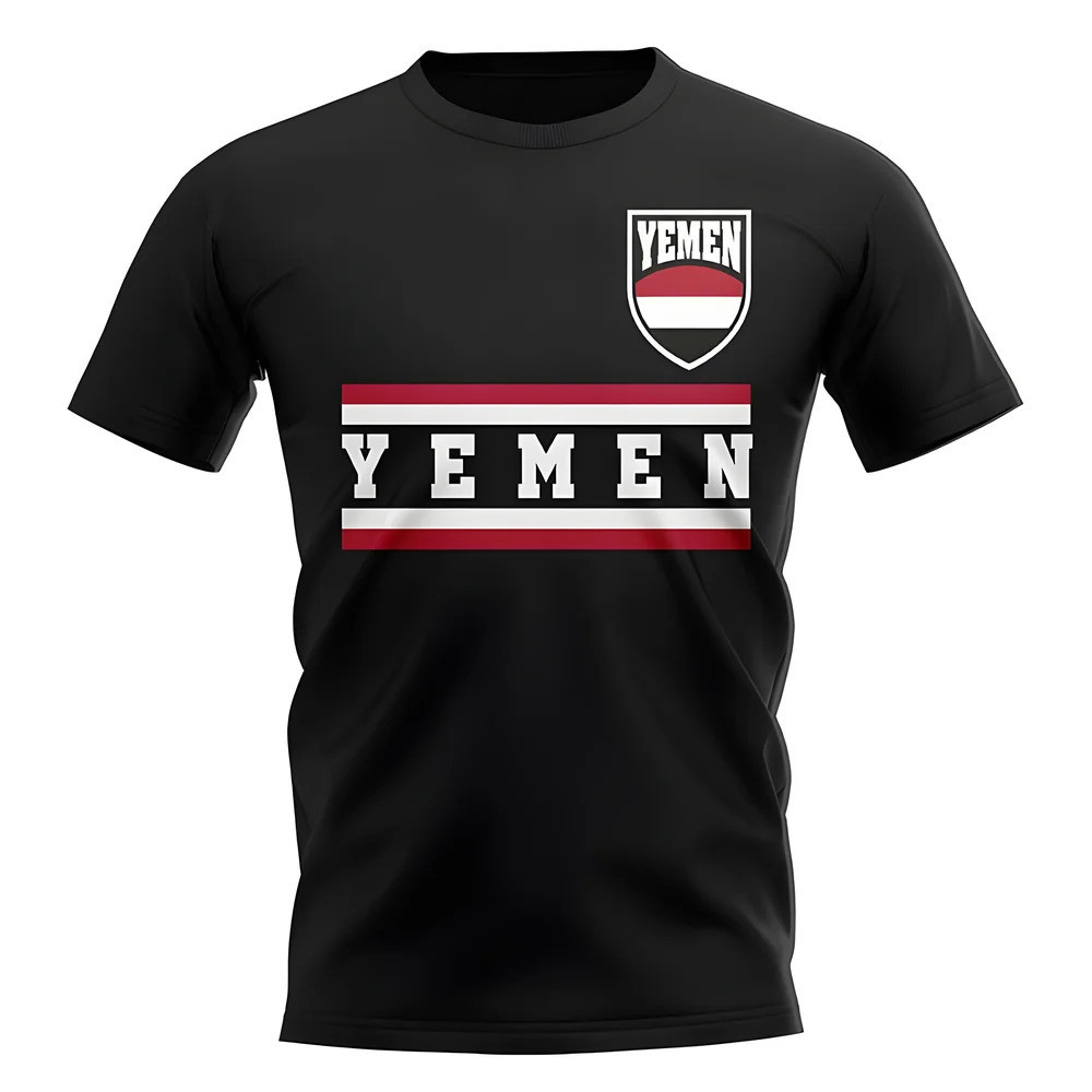 Click to view product details and reviews for Yemen Core Football Country T Shirt Black. Click to view product details and reviews for Yemen Core Football Country T Shirt Black.