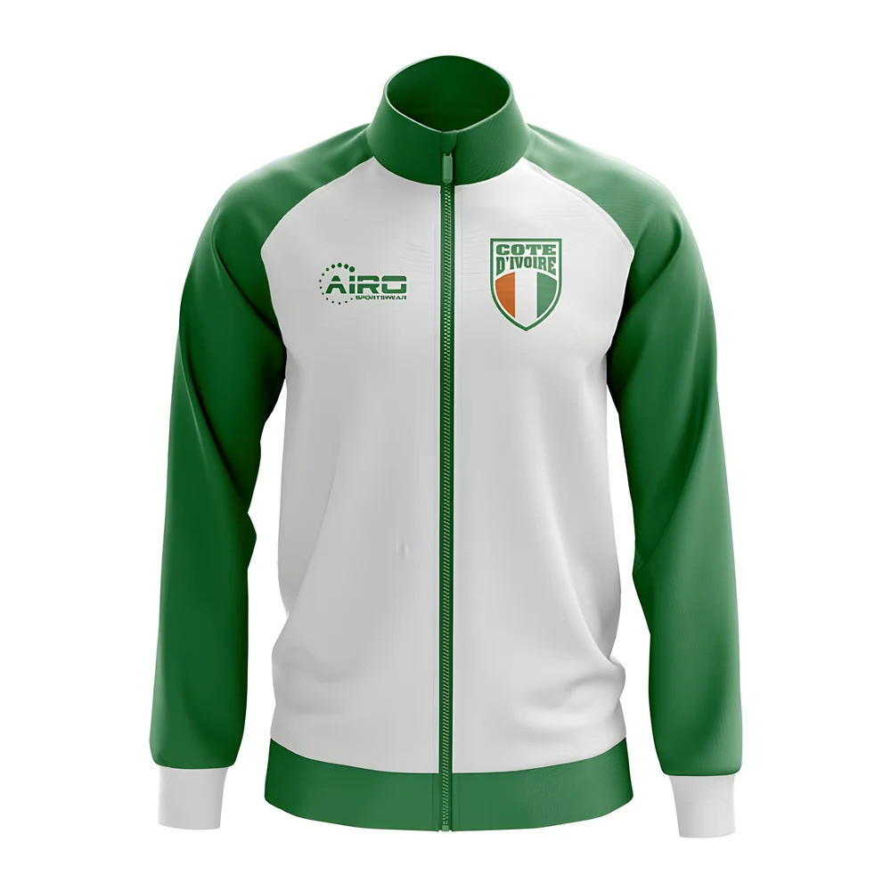 Click to view product details and reviews for Ivory Coast Concept Football Track Jacket White. Click to view product details and reviews for Ivory Coast Concept Football Track Jacket White.