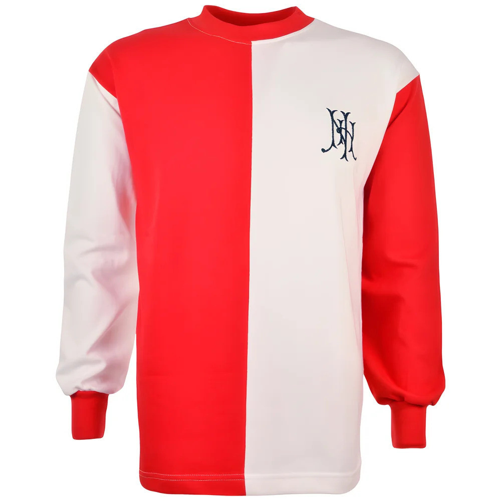 Newton Heath 1893 Retro Football Shirt Polyester Made By: Toffs Men's Beige Large