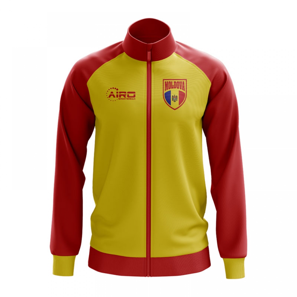 Click to view product details and reviews for Moldova Concept Football Track Jacket Yellow.