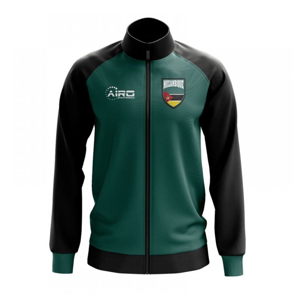 Mozambique Concept Football Track Jacket (Green) Polyester Made By: Airo Sportswear Men's Green 4XL