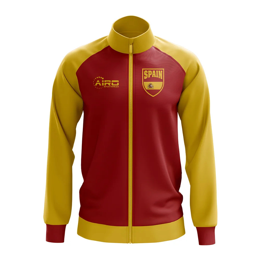 Click to view product details and reviews for Spain Concept Football Track Jacket Red.