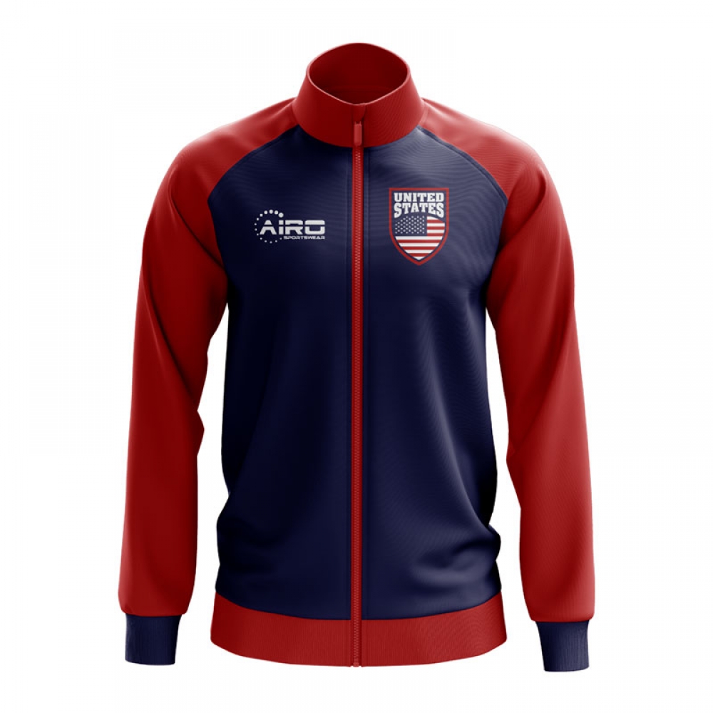 Click to view product details and reviews for United States Concept Football Track Jacket Navy.