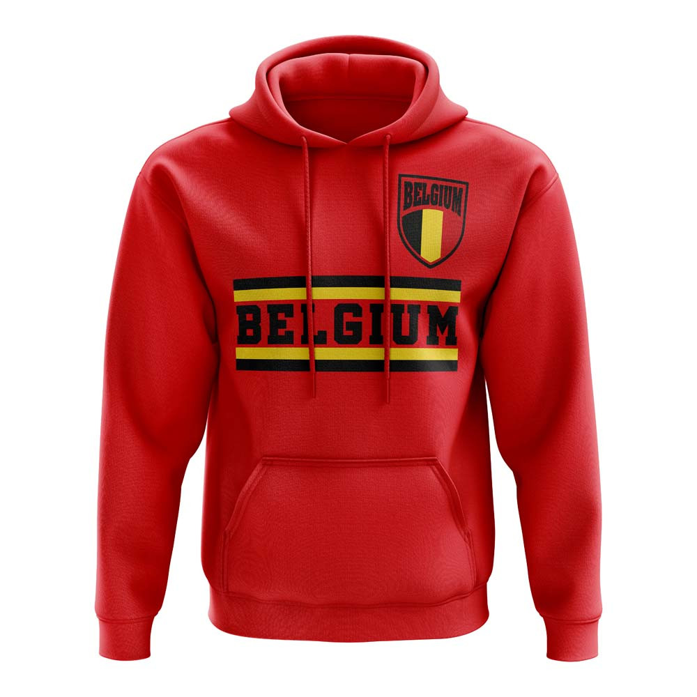 Click to view product details and reviews for Belgium Core Football Country Hoody Red.