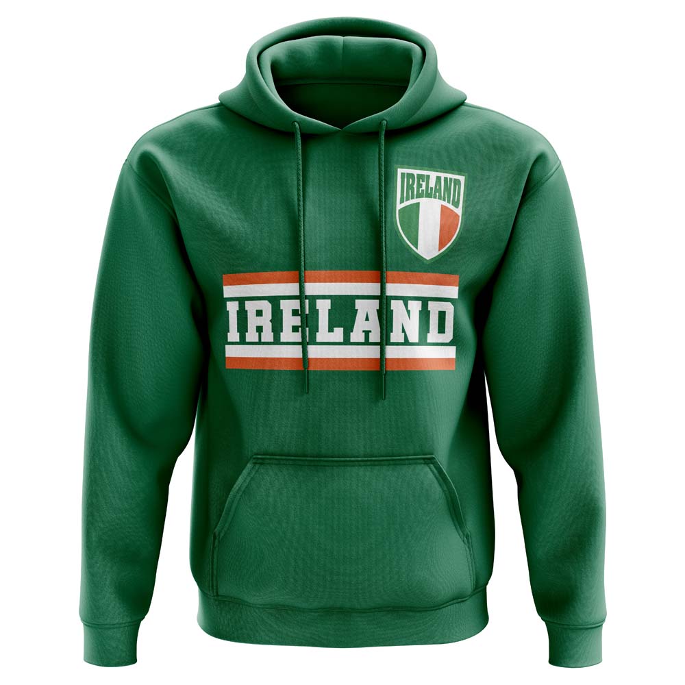 Click to view product details and reviews for Ireland Core Football Country Hoody Green.