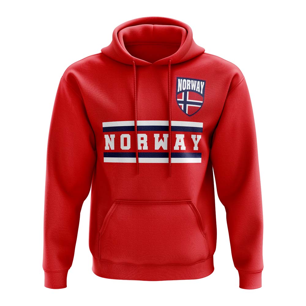 Click to view product details and reviews for Norway Core Football Country Hoody Red.