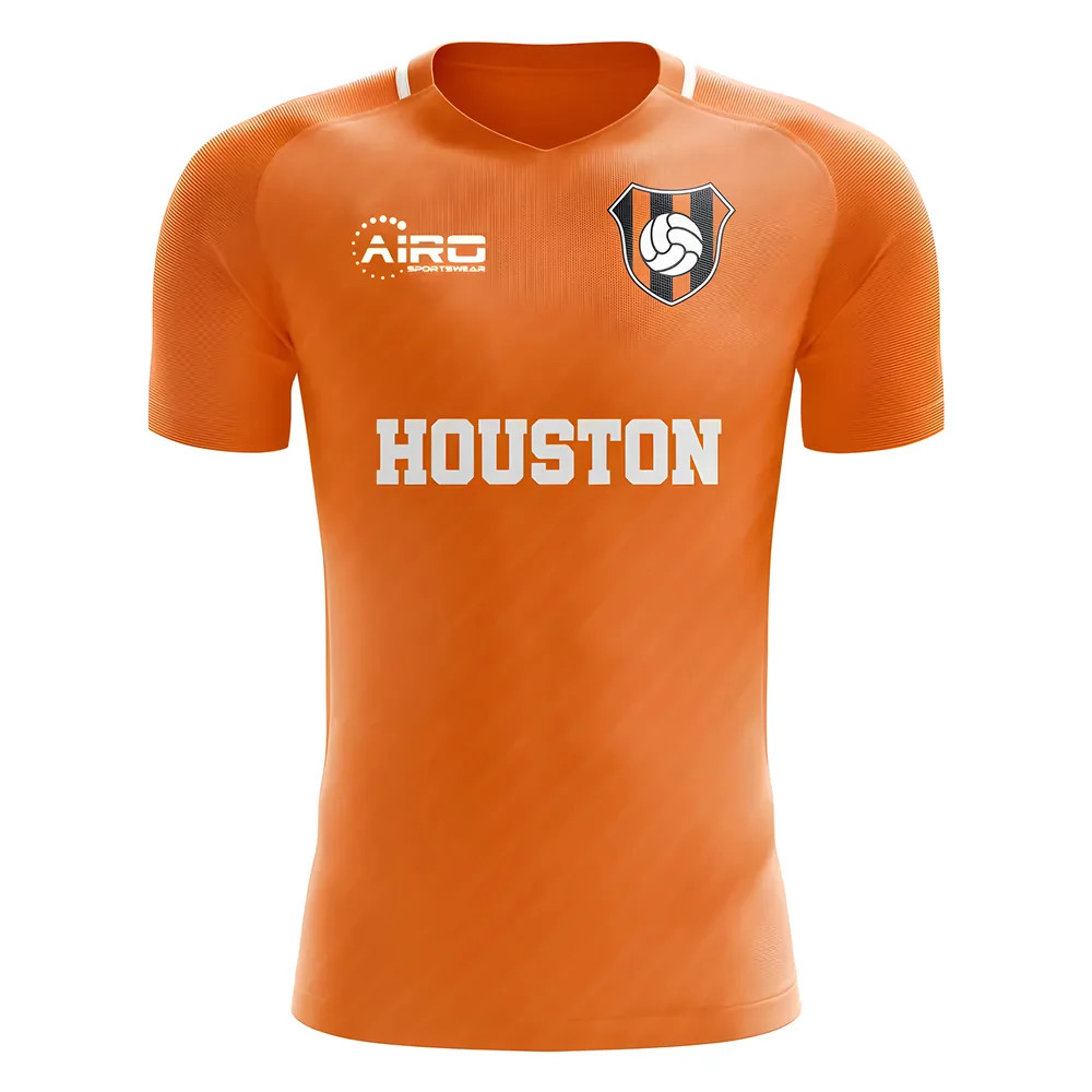 ’25-’26 Houston Home Concept Football Shirt Men’s Orange Polyester Arsenal Made By: Airo Sportswear ’25-’26 Houston Home Concept Football Shirt Men’s Orange Polyester Arsenal Made By: Airo Sportswear