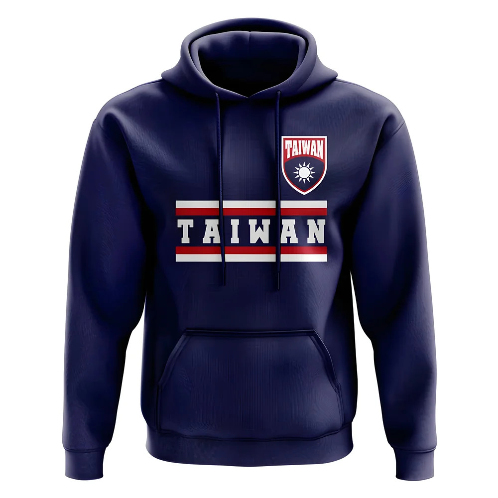 Click to view product details and reviews for Taiwan Core Football Country Hoody Navy.