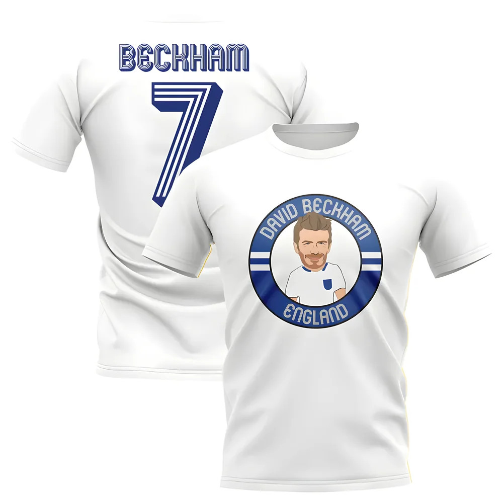 Click to view product details and reviews for David Beckham England Illustration T Shirt White. Click to view product details and reviews for David Beckham England Illustration T Shirt White.
