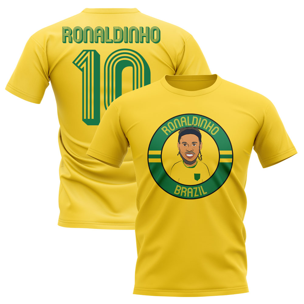 brazil ronaldinho jersey