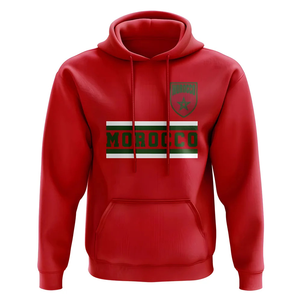 Click to view product details and reviews for Morocco Core Football Country Hoody Red.