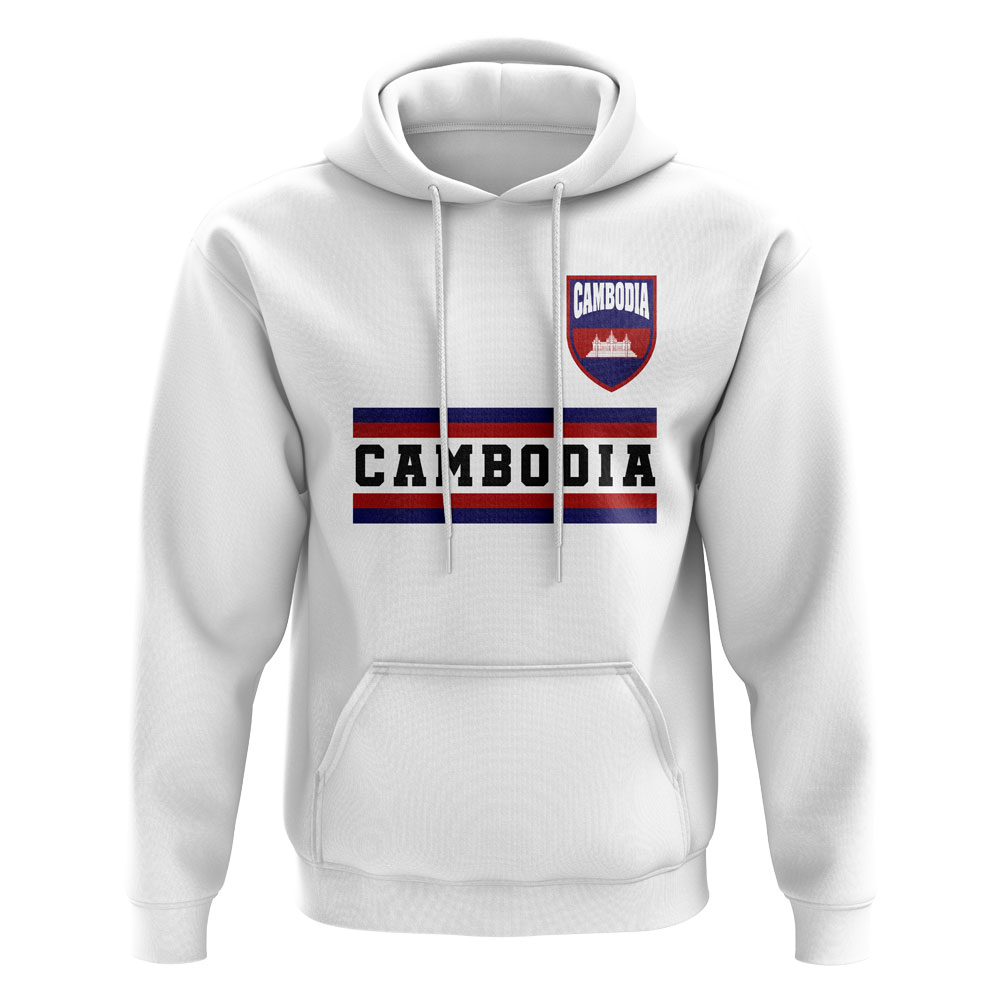 Click to view product details and reviews for Cambodia Core Football Country Hoody White.