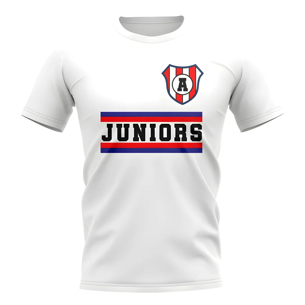 Click to view product details and reviews for Argentinos Juniors Core Football Club T Shirt White.