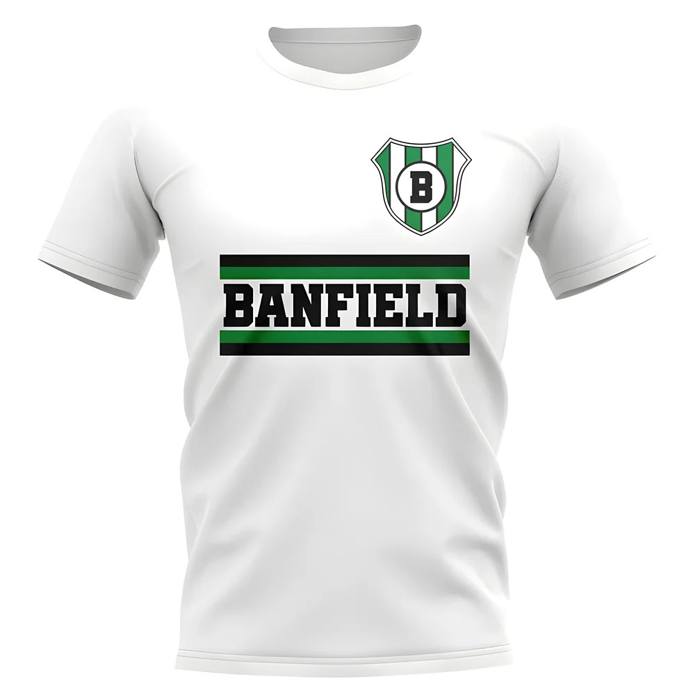 Click to view product details and reviews for Banfield Core Football Club T Shirt White. Click to view product details and reviews for Banfield Core Football Club T Shirt White.