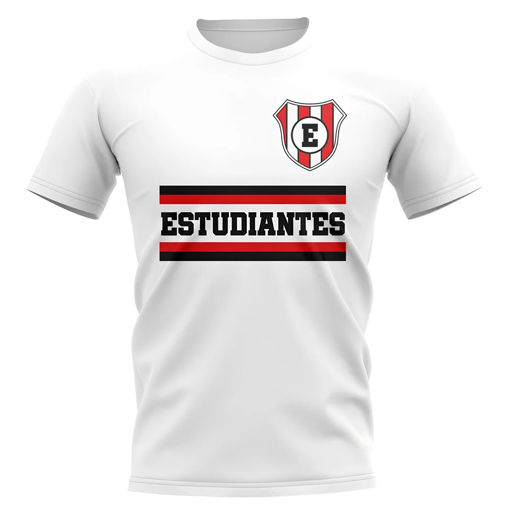 Click to view product details and reviews for Estudiantes Core Football Club T Shirt White. Click to view product details and reviews for Estudiantes Core Football Club T Shirt White.