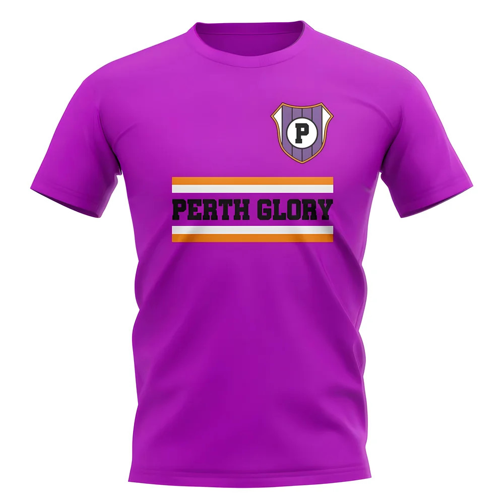 Click to view product details and reviews for Perth Glory Core Football Club T Shirt Purple.