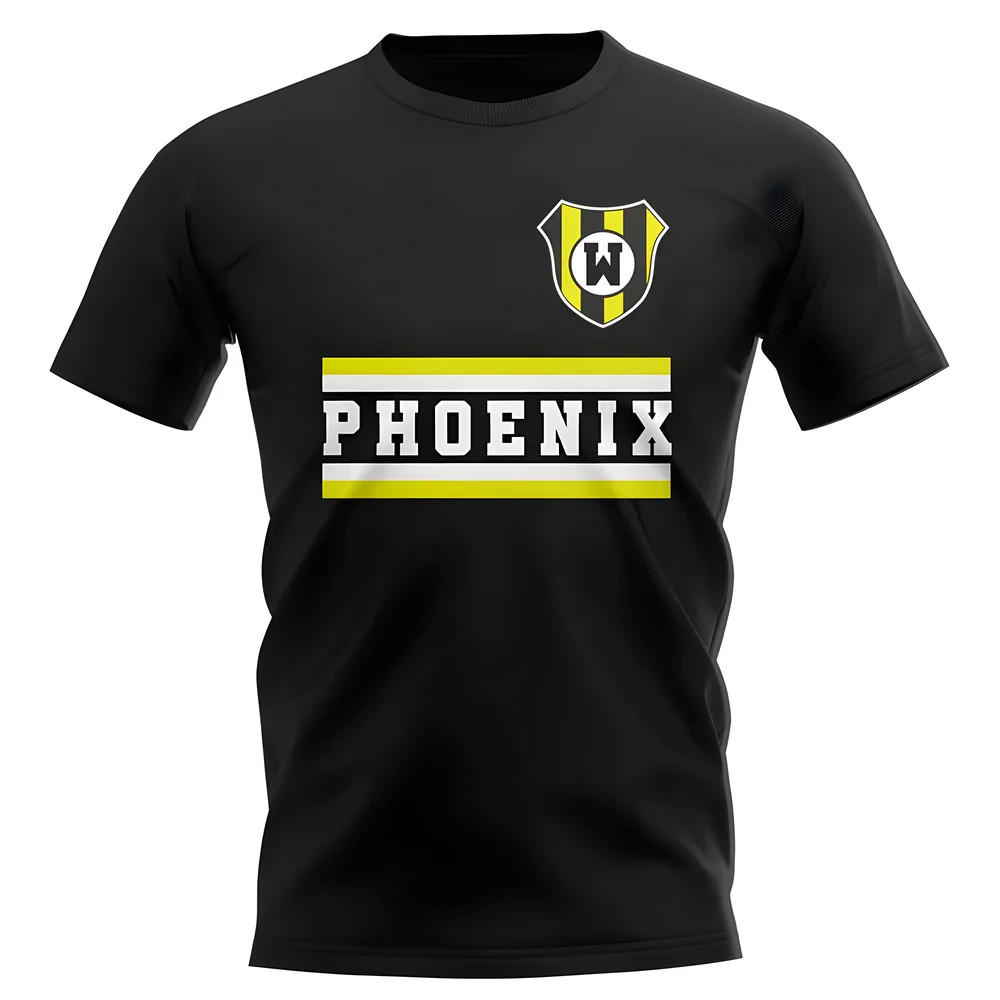 Click to view product details and reviews for Wellington Phoenix Core Football Club T Shirt Black. Click to view product details and reviews for Wellington Phoenix Core Football Club T Shirt Black.