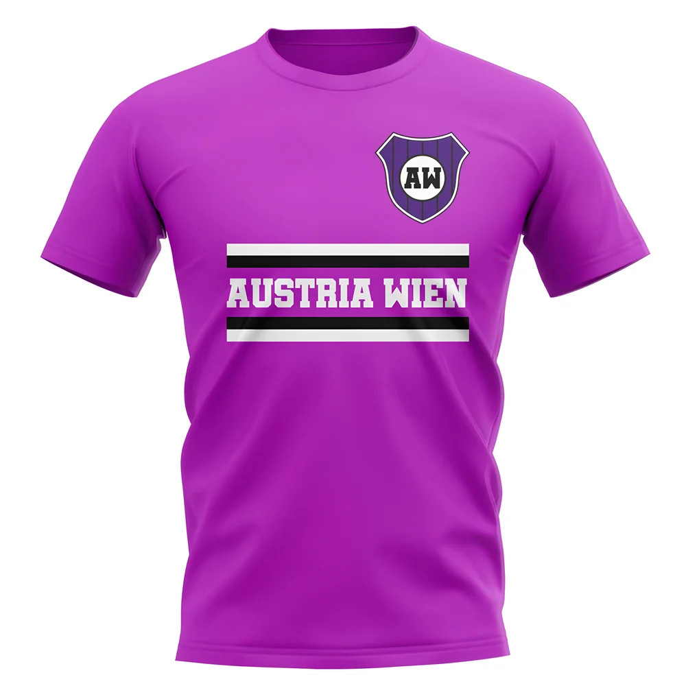 Click to view product details and reviews for Austria Wien Core Football Club T Shirt Purple.