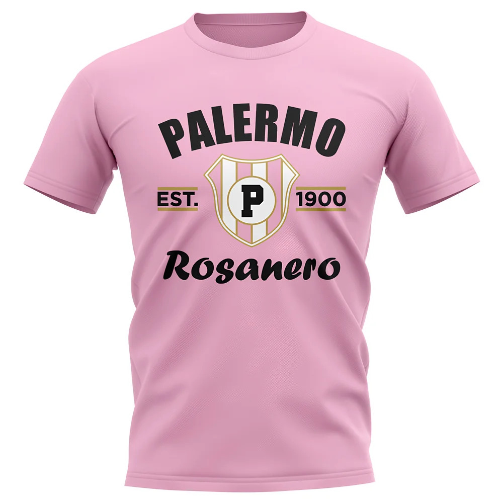 Click to view product details and reviews for Palermo Established Football T Shirt Pink. Click to view product details and reviews for Palermo Established Football T Shirt Pink.