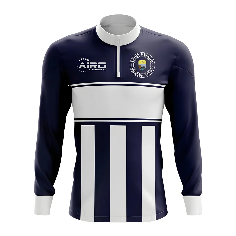 Click to view product details and reviews for Saint Helena Concept Football Half Zip Midlayer Top Navy White. Click to view product details and reviews for Saint Helena Concept Football Half Zip Midlayer Top Navy White.