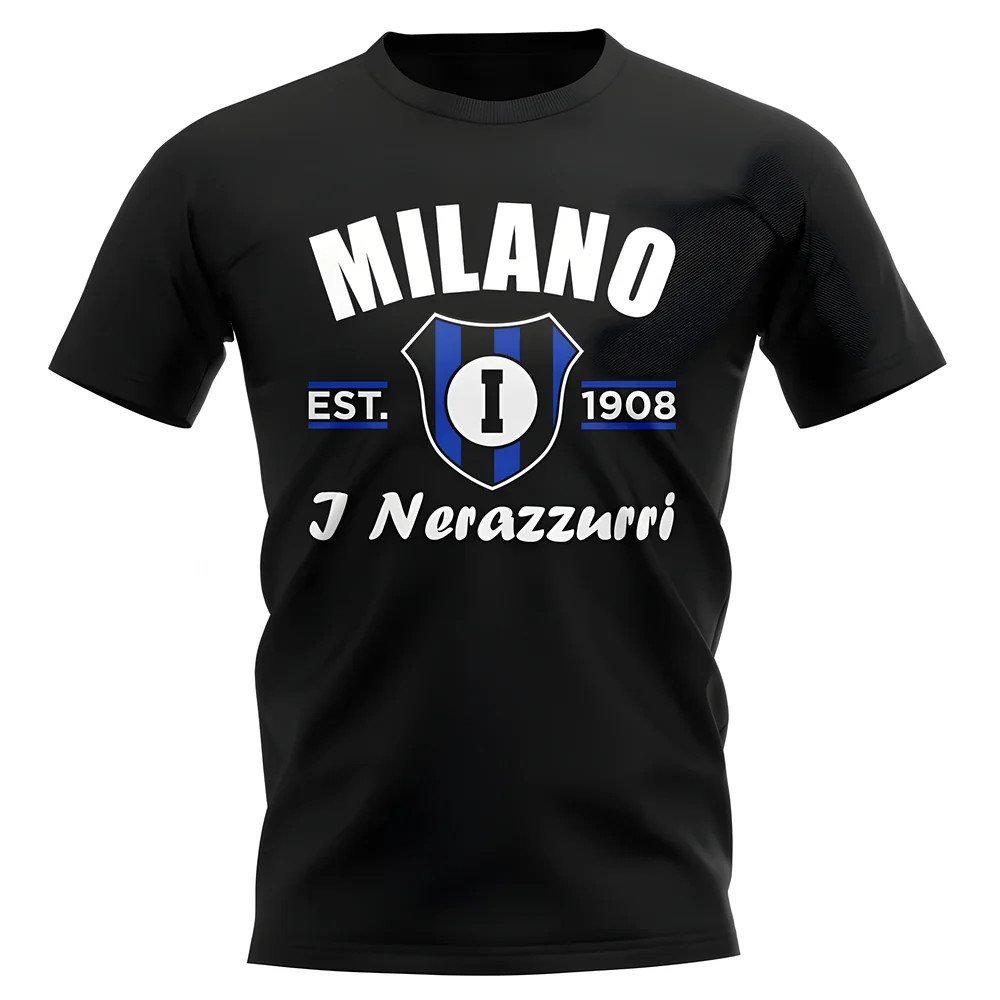 Click to view product details and reviews for Inter Milan Established Football T Shirt Black. Click to view product details and reviews for Inter Milan Established Football T Shirt Black.