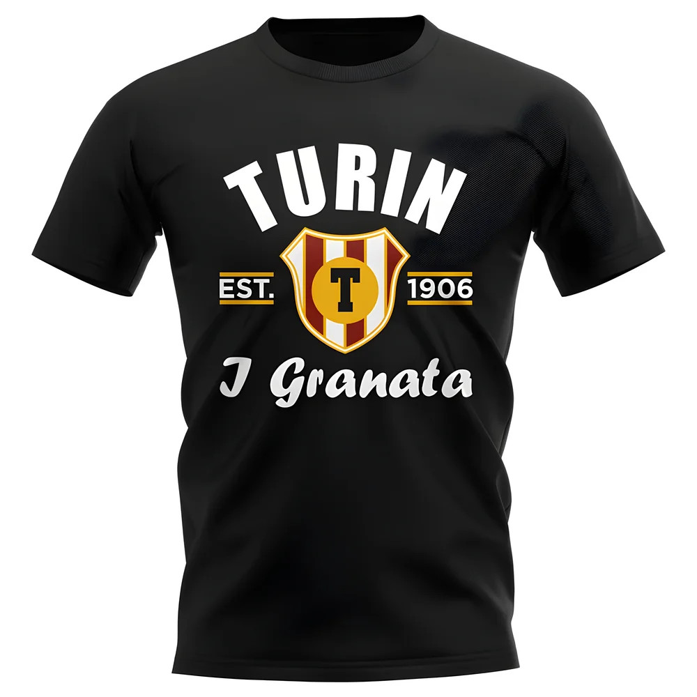 Click to view product details and reviews for Torino Established Football T Shirt Black. Click to view product details and reviews for Torino Established Football T Shirt Black.
