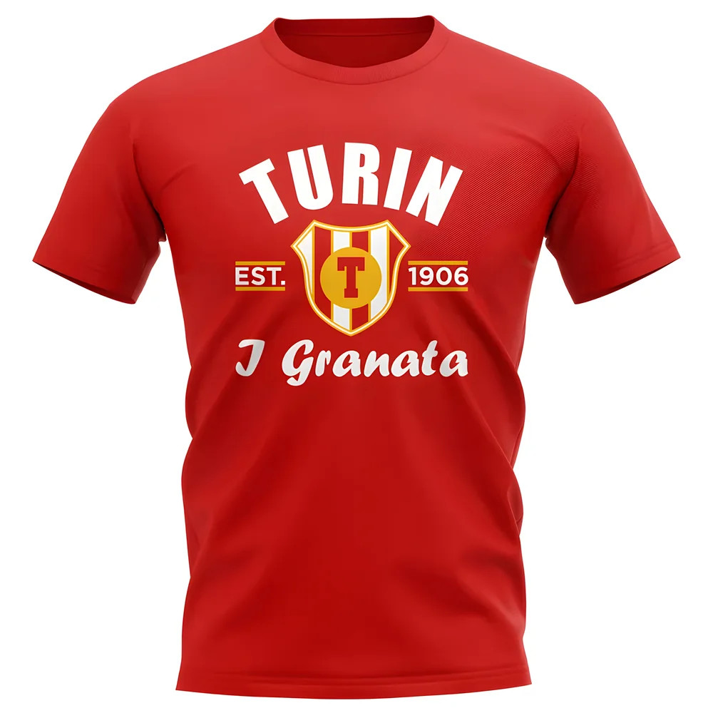 Click to view product details and reviews for Torino Established Football T Shirt Red. Click to view product details and reviews for Torino Established Football T Shirt Red.