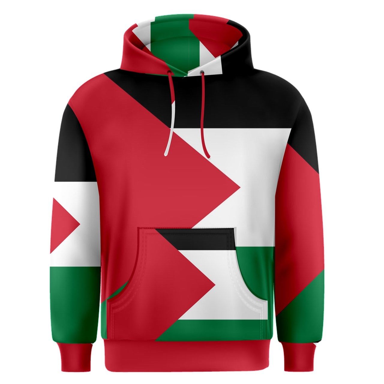 Click to view product details and reviews for Palestine Sublimated Flag Hoody.