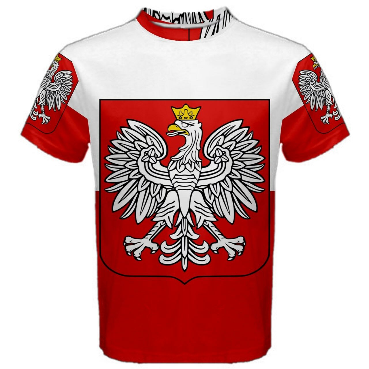 Click to view product details and reviews for Poland Flag Sublimated Sports Jersey.