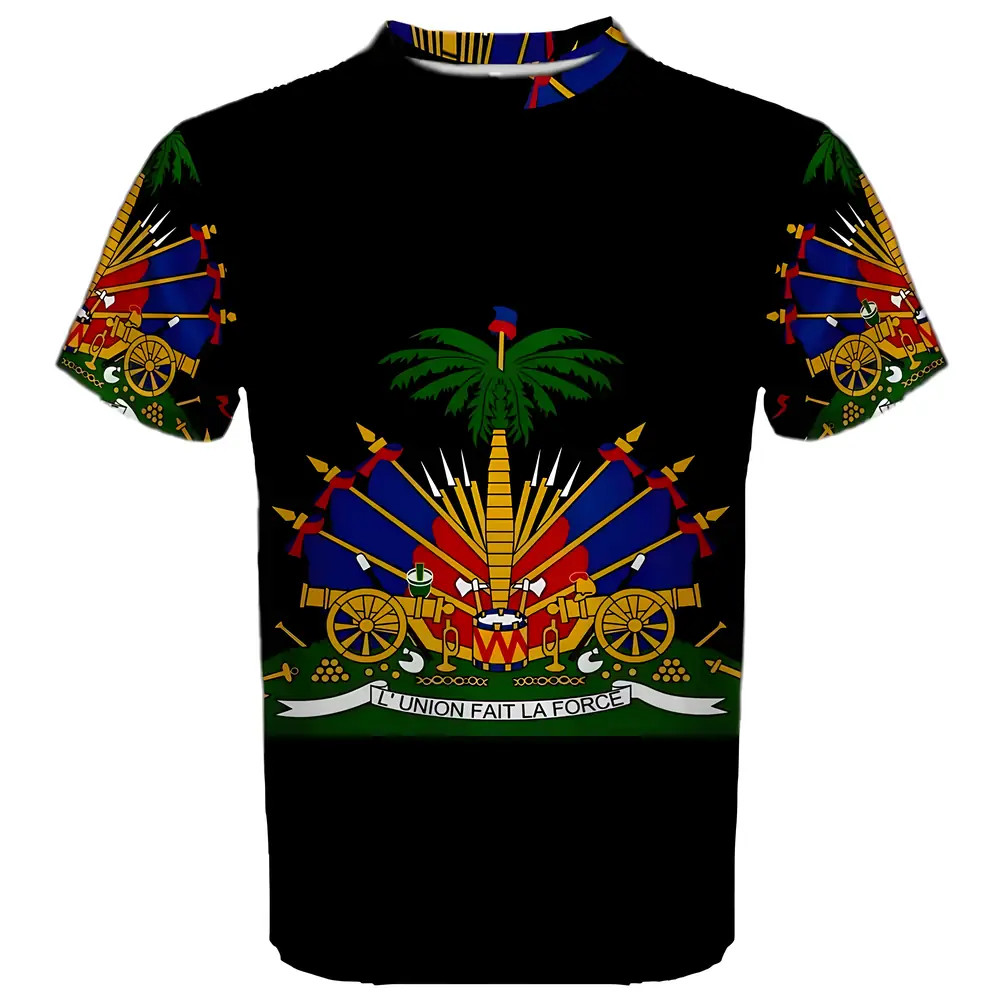 Click to view product details and reviews for Haiti Coat Of Arms Sublimated Sports Jersey.