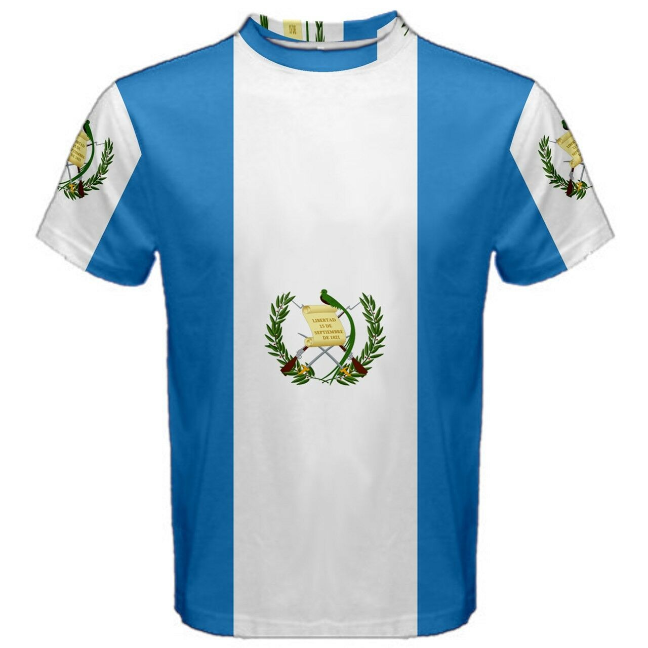 Click to view product details and reviews for Guatemala Flag Sublimated Sports Jersey Kids.