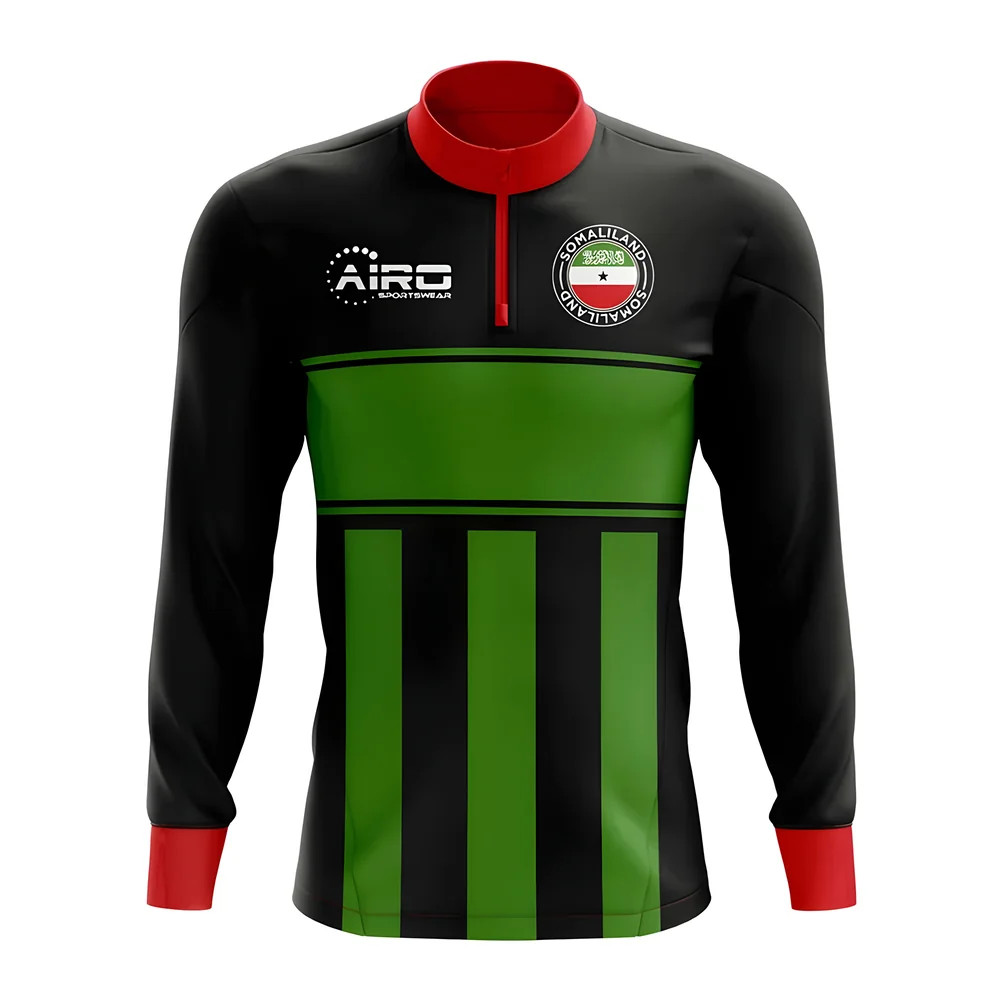 Click to view product details and reviews for Somaliland Concept Football Half Zip Midlayer Top Black Green. Click to view product details and reviews for Somaliland Concept Football Half Zip Midlayer Top Black Green.