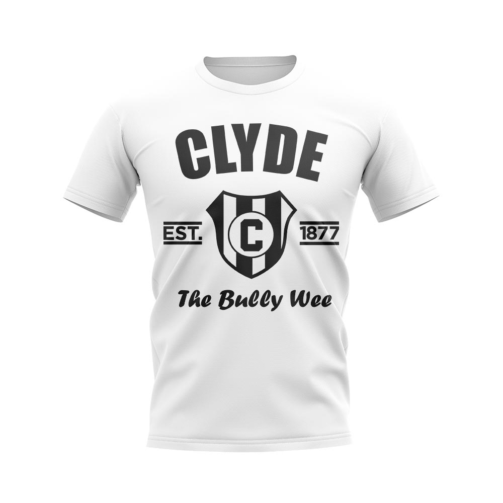 Click to view product details and reviews for Clyde Established Football T Shirt White.