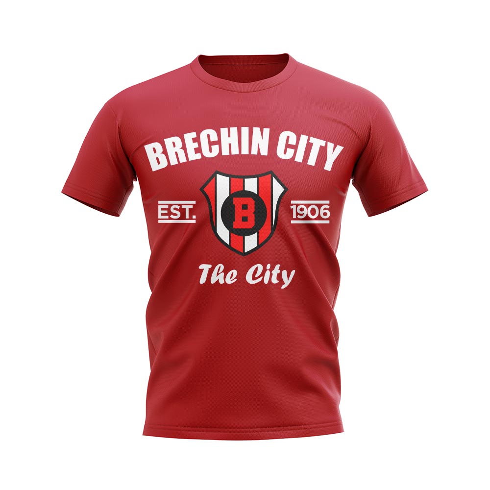 Click to view product details and reviews for Brechin City Established Football T Shirt Red.