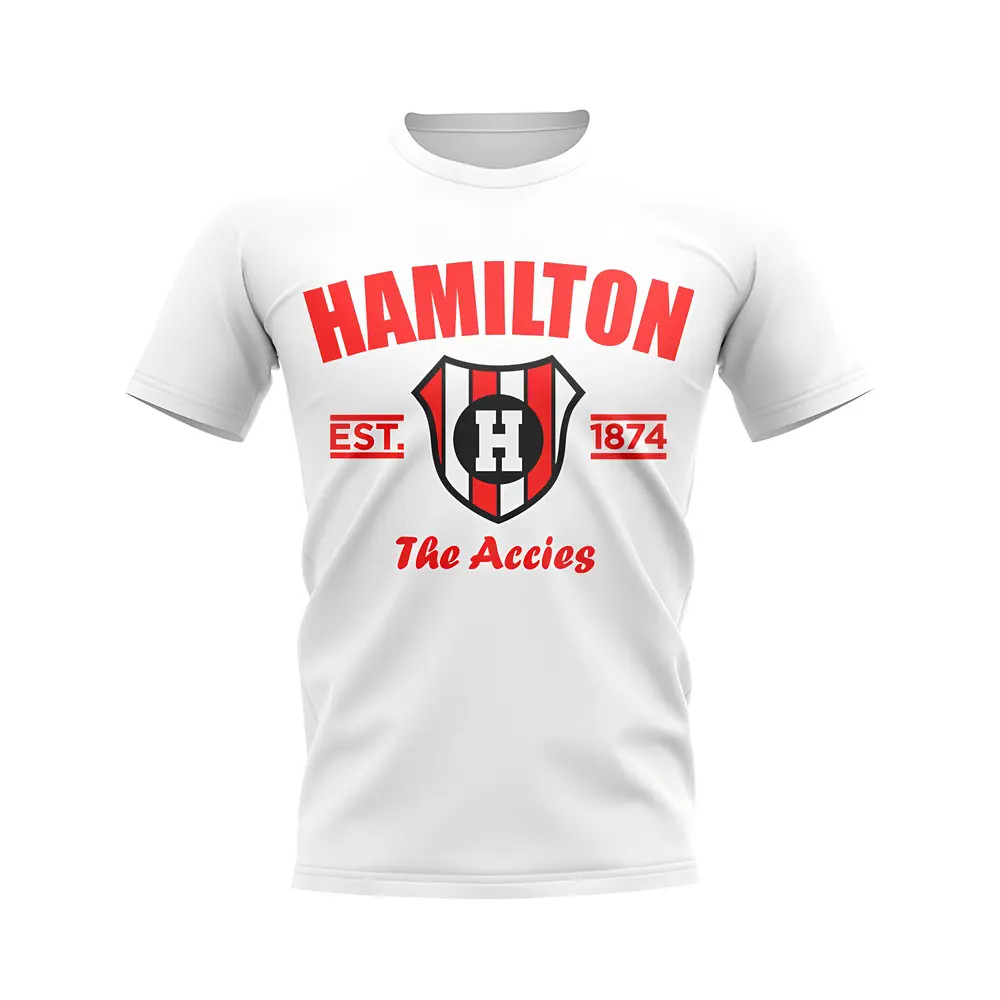 Click to view product details and reviews for Hamilton Accies Established Football T Shirt White. Click to view product details and reviews for Hamilton Accies Established Football T Shirt White.