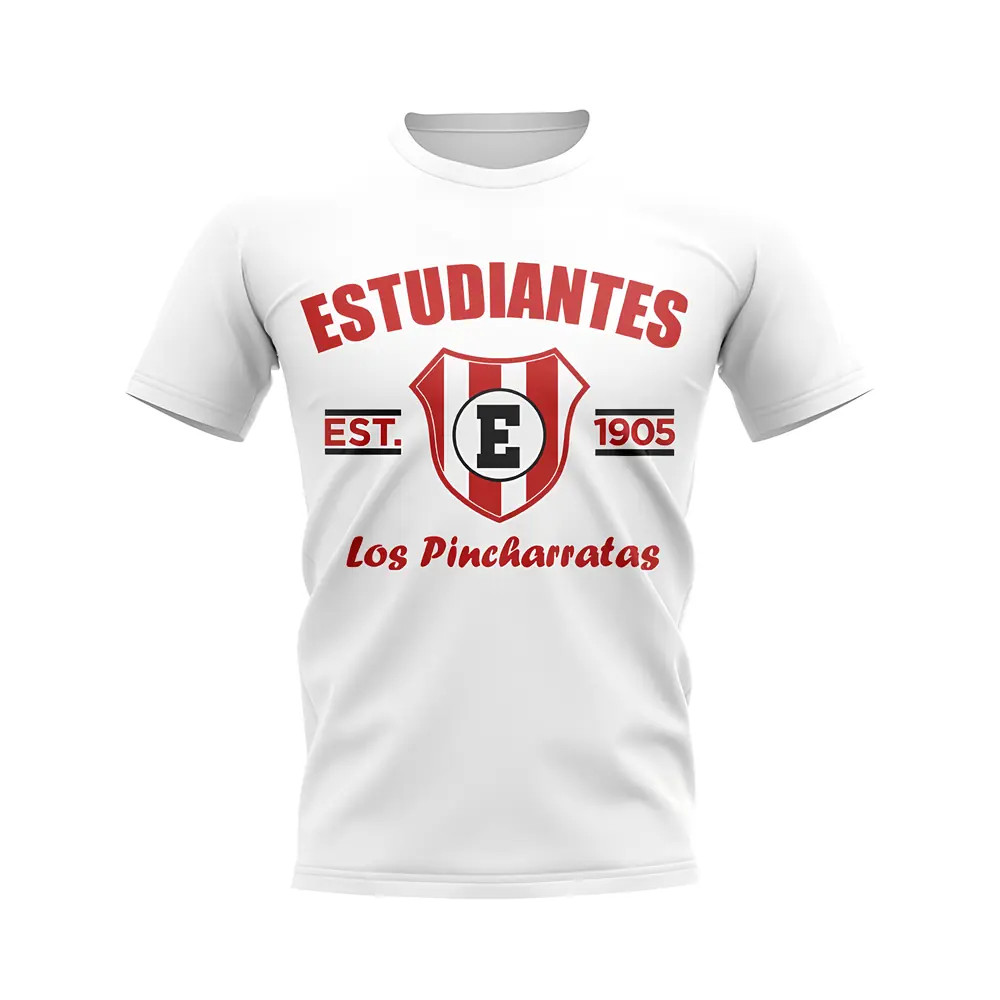 Click to view product details and reviews for Estudiantes De La Plata Established Football T Shirt White. Click to view product details and reviews for Estudiantes De La Plata Established Football T Shirt White.