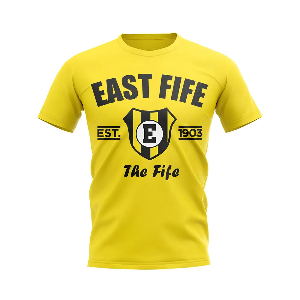 Click to view product details and reviews for East Fife Established Football T Shirt Yellow. Click to view product details and reviews for East Fife Established Football T Shirt Yellow.
