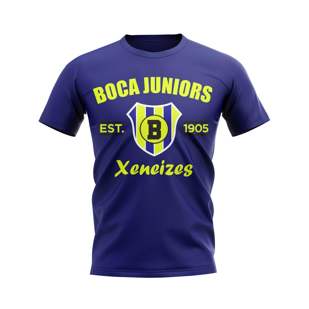 Click to view product details and reviews for Boca Juniors Established Football T Shirt Navy. Click to view product details and reviews for Boca Juniors Established Football T Shirt Navy.