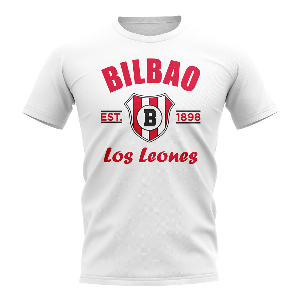 Click to view product details and reviews for Athletic Bilbao Established Football T Shirt White.