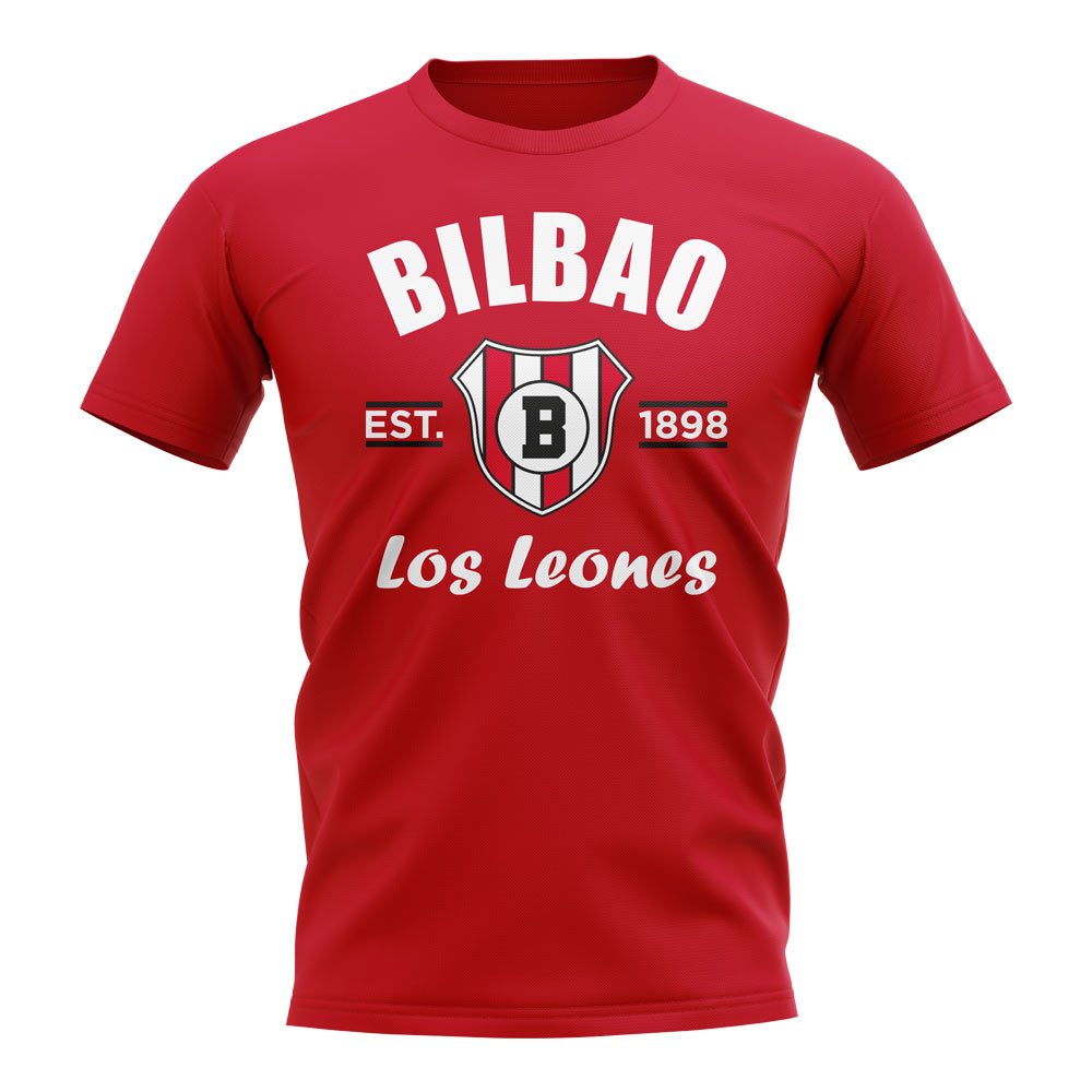 Click to view product details and reviews for Athletic Bilbao Established Football T Shirt Red.