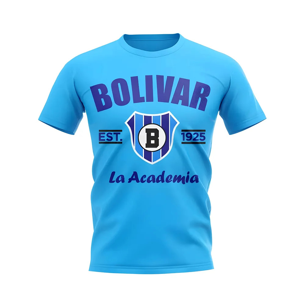 Bolivar Established Football T-Shirt (Sky) Polyester Aston Villa Uksoccershop Men's Sky Xxl