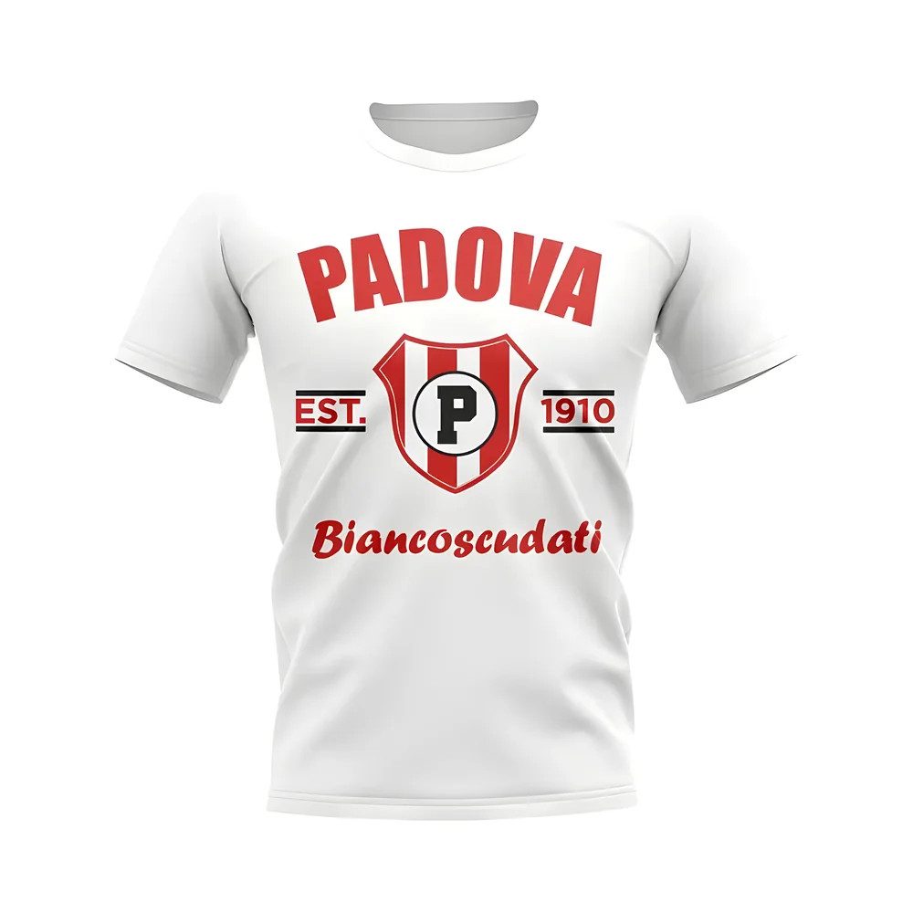 Click to view product details and reviews for Padova Established Football T Shirt White.
