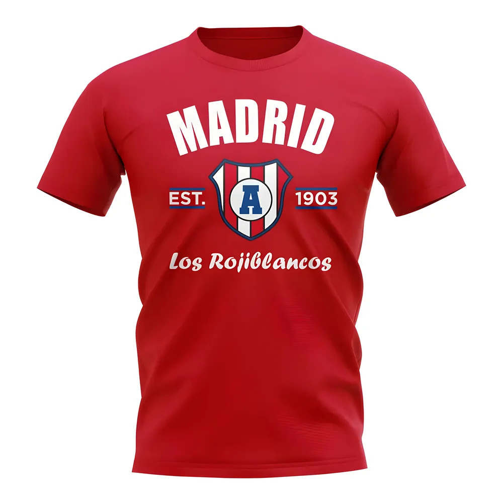 Click to view product details and reviews for Atletico Madrid Established Football T Shirt White. Click to view product details and reviews for Atletico Madrid Established Football T Shirt White.