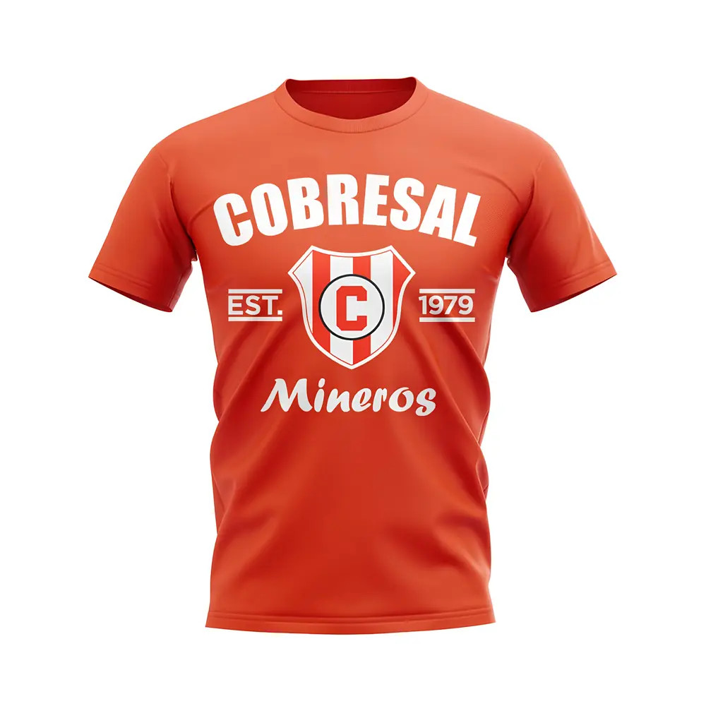 Click to view product details and reviews for Cobresal Established Football T Shirt Orange. Click to view product details and reviews for Cobresal Established Football T Shirt Orange.
