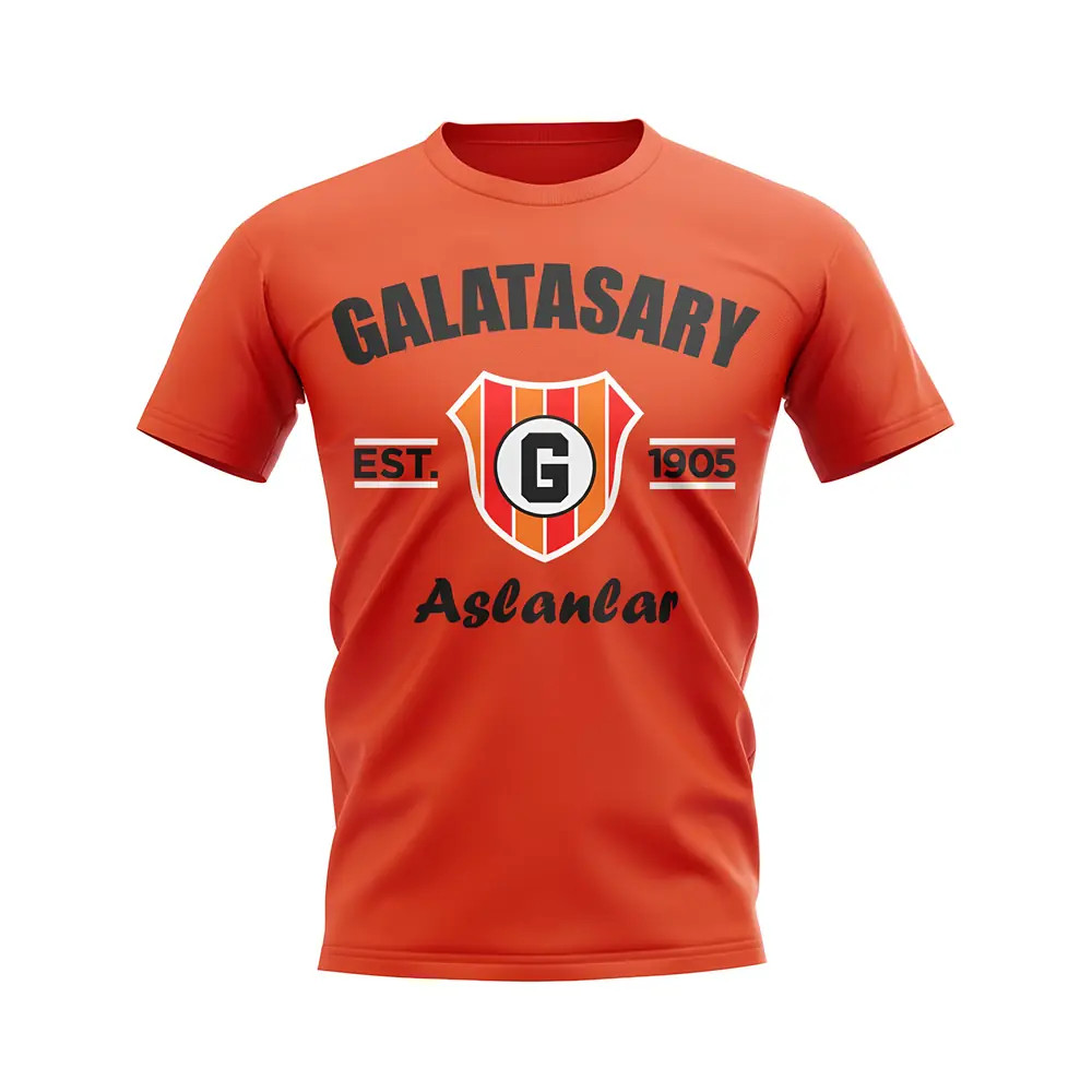Click to view product details and reviews for Galatasaray Established Football T Shirt Orange. Click to view product details and reviews for Galatasaray Established Football T Shirt Orange.