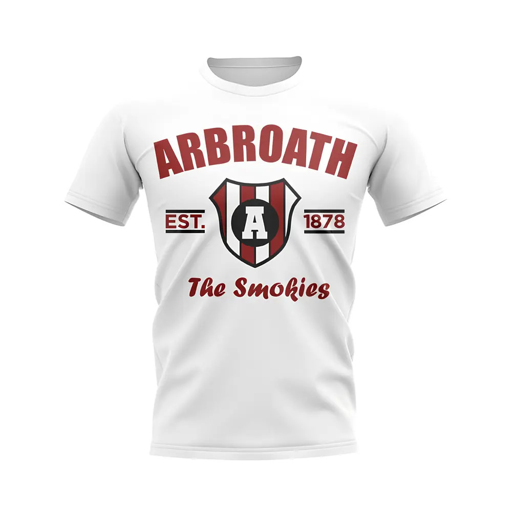 Click to view product details and reviews for Arbroath Established Football T Shirt White.