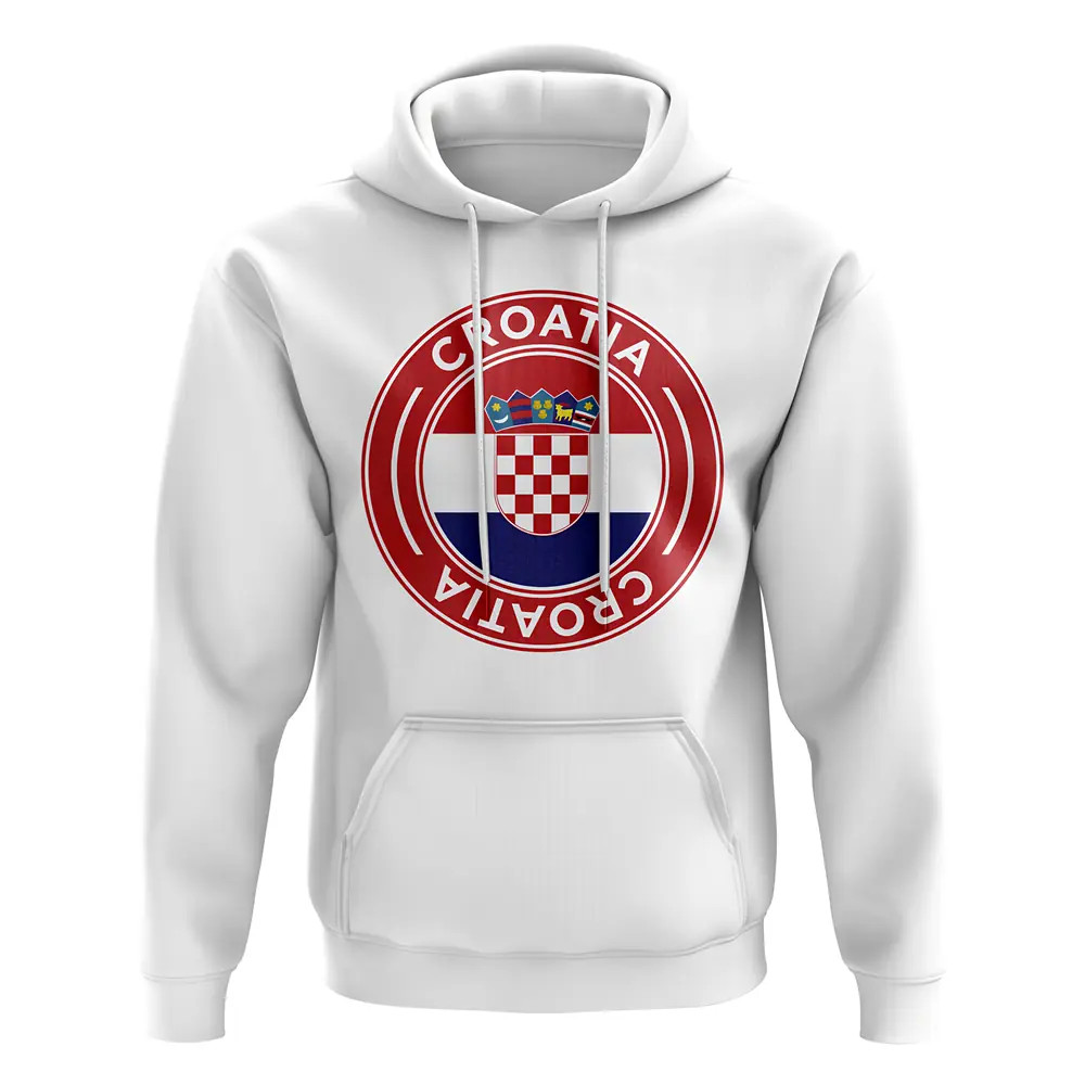 Click to view product details and reviews for Croatia Football Badge Hoodie White. Click to view product details and reviews for Croatia Football Badge Hoodie White.