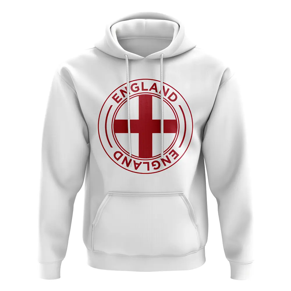 Click to view product details and reviews for England Football Badge Hoodie White.