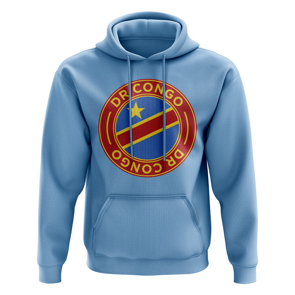 Click to view product details and reviews for Dr Congo Football Badge Hoodie Sky.